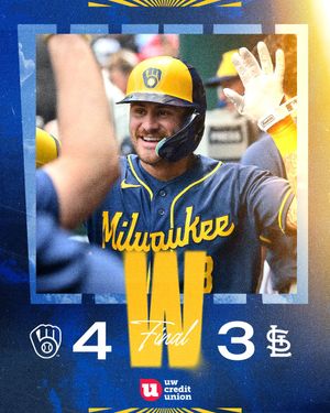 Image post by @Brewers on Twitter