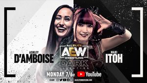 Image post by @AEW on Twitter