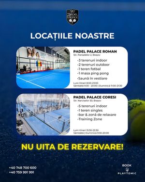 Image post by @padelpalaceromania on Instagram
