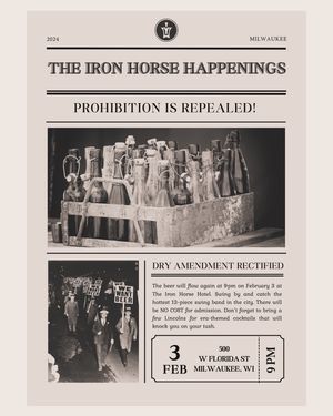 Image post by @theironhorsehotel on Instagram