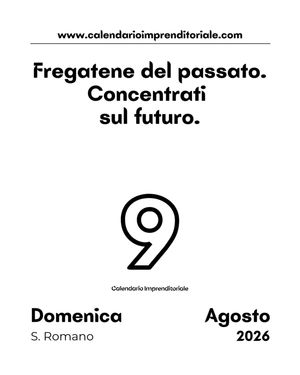 Image post by @calendarioimprenditoriale on Instagram