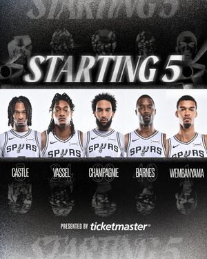 Image post by @spurs on Twitter
