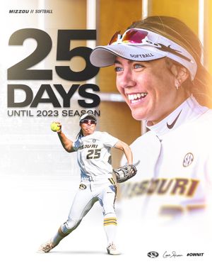 Image post by @MizzouSoftball on Twitter