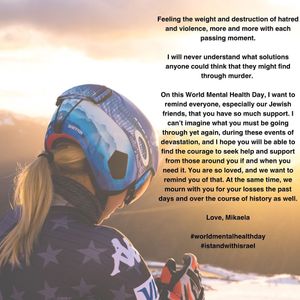 Image post by @mikaelashiffrin on Instagram