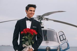 Image post by @menswearhouse on Twitter