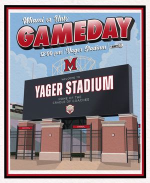 Image post by @miamiohfootball on Instagram