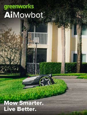 Image post by @greenworkstools on Instagram