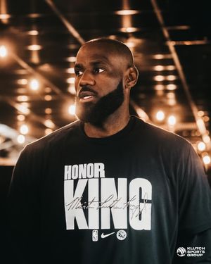 Image post by @kingjames on Instagram