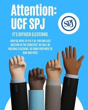 Image post by @ucfspj on Facebook