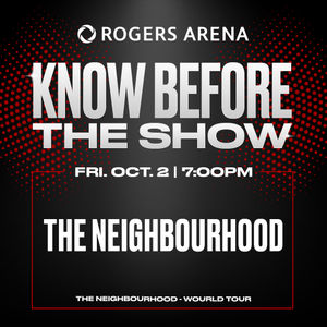 Text post by @RogersArena on Twitter/X