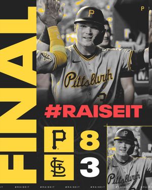 Image post by @Pirates on Twitter