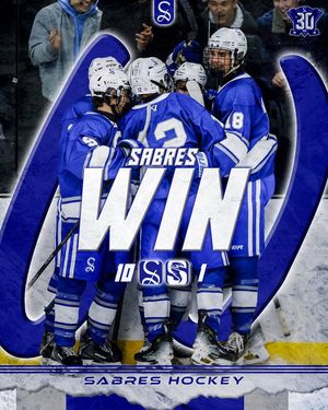 Image post by @SabreBoysHockey on Facebook
