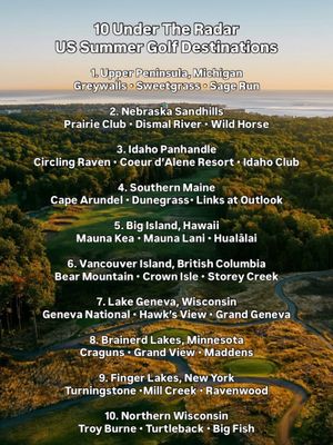 Image post by @beautifulgolfcourses on Instagram