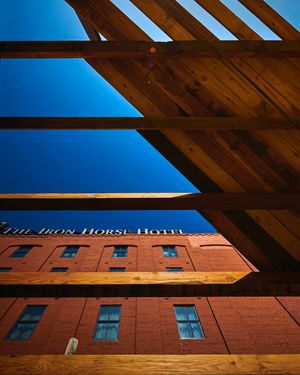 Image post by @theironhorsehotel on Instagram