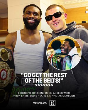 Image post by @matchroomboxing on Instagram