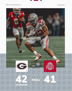 Image post by @OhioStAthletics on Twitter