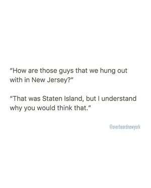 Image post by @overheardnewyork on Instagram