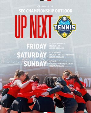 Image post by @ugawomenstennis on Instagram