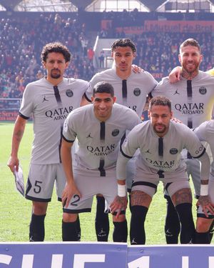 Image post by @psg on Instagram