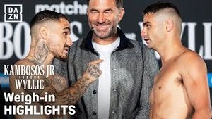 Video post by @daznboxing on YouTube