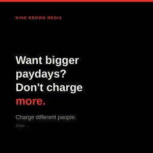 Image post by @kingkrownmedia on Instagram