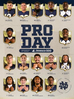 Image post by @ndfootball on Instagram