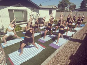 Image post by @yogapartylive on Instagram