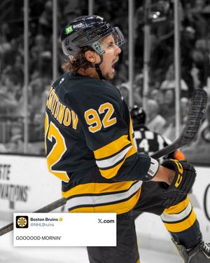 Image post by @nhlbruins on Instagram