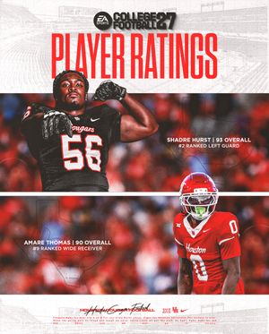 Image post by @uhcougarfb on Instagram
