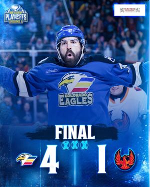 Image post by @ColoradoEagles on Twitter