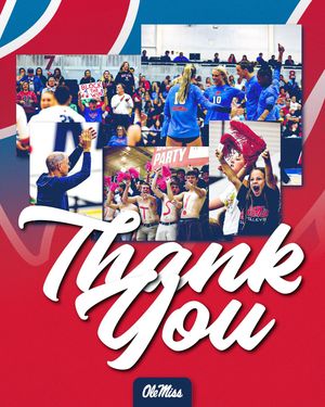 Image post by @olemissvb on Instagram