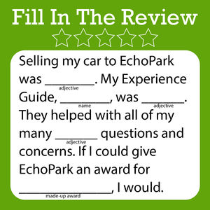 Image post by @EchoPark on Twitter