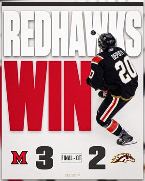 Image post by @miamioh_hockey on Instagram