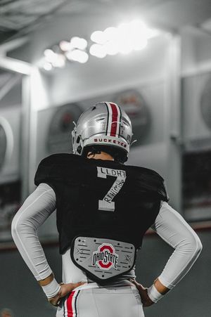 Image post by @OhioStateFB on Twitter