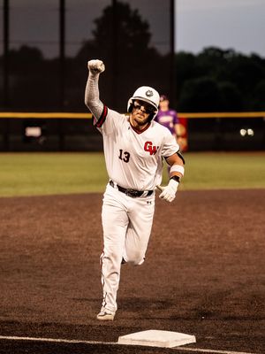 Image post by @gwubaseball on Instagram