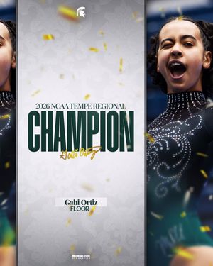 Image post by @msu_gymnastics on Instagram