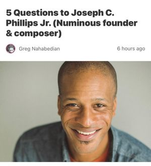 Image post by @americancomposersforum on Instagram