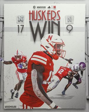 Image post by @huskerfootball on Instagram