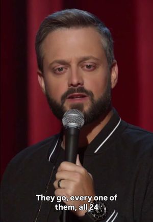 Video post by @natebargatze on TikTok