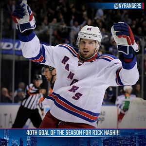 Image post by @nyrangers on Instagram