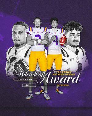 Image post by @lsufootball on Instagram