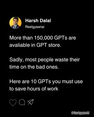 Image post by @reelgyaanai on Instagram