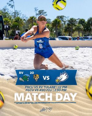 Image post by @fgcu_beachvb on Instagram