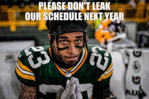 Image post by @packers on Twitter