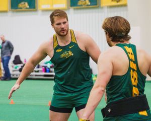 Image post by @NDSUTrackField on Twitter
