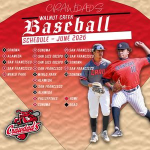 Image post by @walnutcreekcrawdads_ccl on Instagram