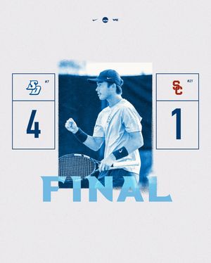 Image post by @usd_tennis on Instagram