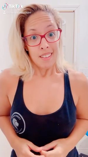 Video post by @therealmisskerr on Instagram