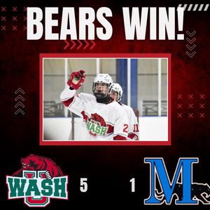 Image post by @washuhockey on Instagram