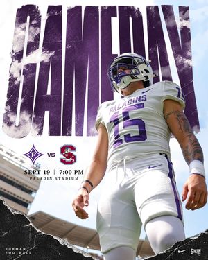 Image post by @paladinfootball on Instagram